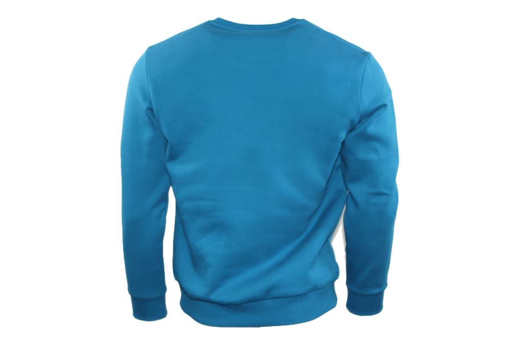 peak round neck fleece sweater