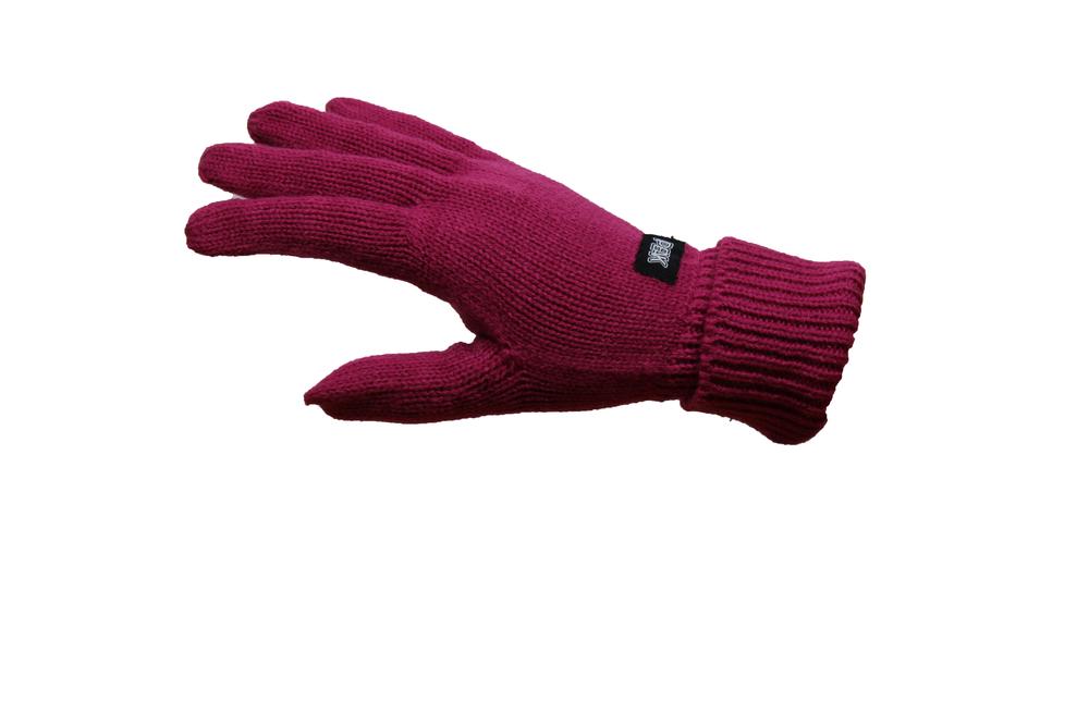 peak knitted gloves