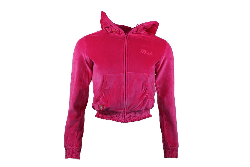 peak knitted jacket