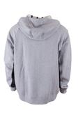 peak hoodie sweater with front zipper