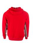 peak hoodie sweater with front zipper